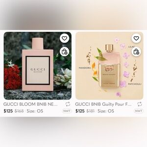 GUCCI GUILTY & GUCCI BLOOM